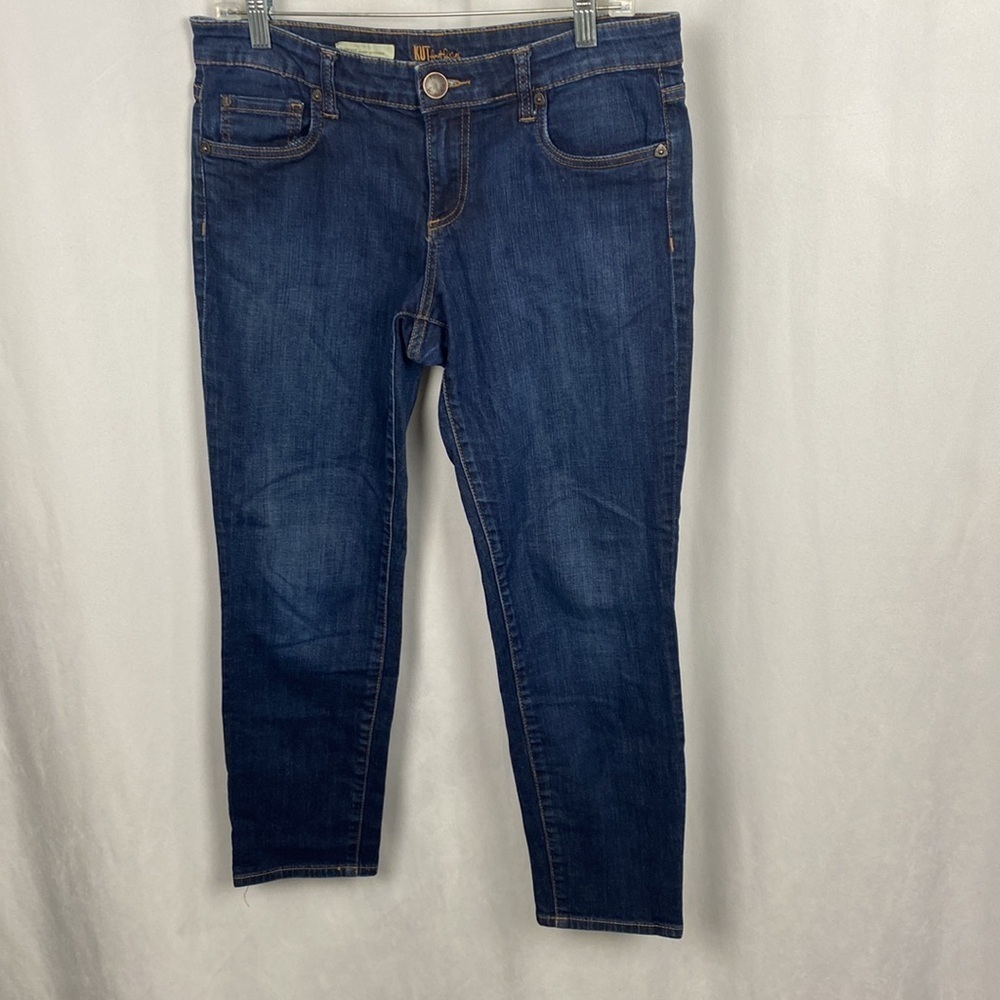 Kut from the Kloth Bardot Skinny Boyfriend Jeans - Size 6 - Picture 2 of 15